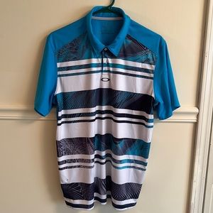 Oakley men’s size large golf polo like new